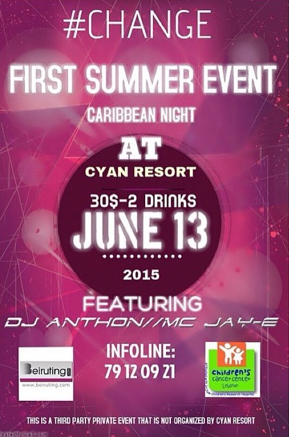 Carribbean Night at Cyan